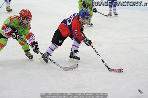 2011-01-30 Pinerolo 0940 Hockey Milano Rossoblu U10-Valpellice1 - Gioele Finessi